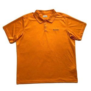 Columbia Omni-Shade Polo Shirt Mens XL Short‎ Sleeve Fishing Outdoor Hunting